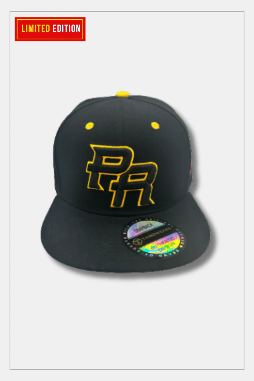 Puerto Rico Hat - Black 5D Embroidered Snapback With Patches Tainowears