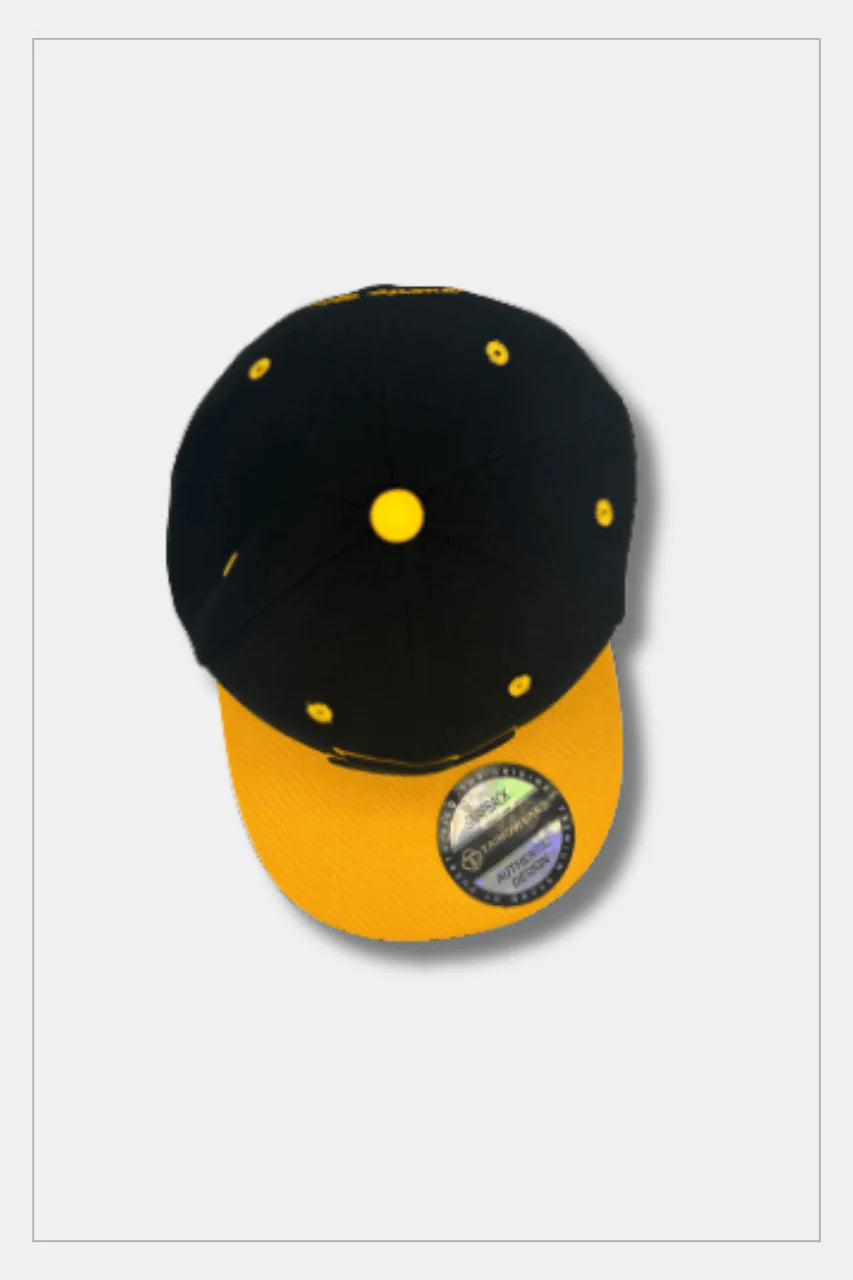 Puerto Rico Caps Exclusive Design 21 Flag Golden Black Yellow Tainowears