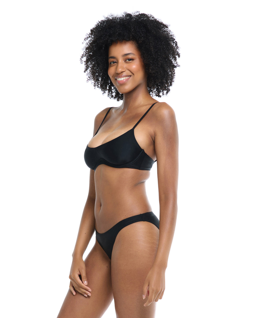 Norah Bikini Top - Black