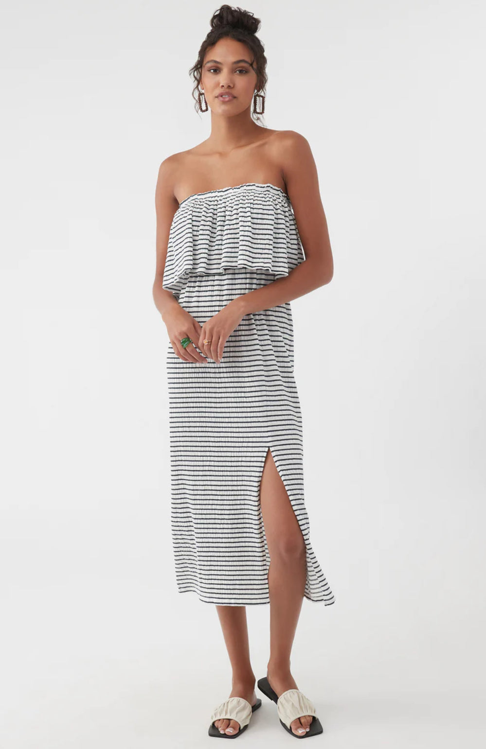 Kole Striped Midi