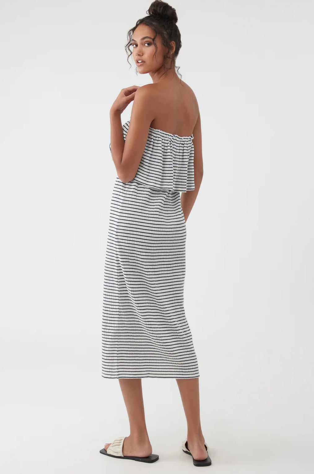 Kole Striped Midi