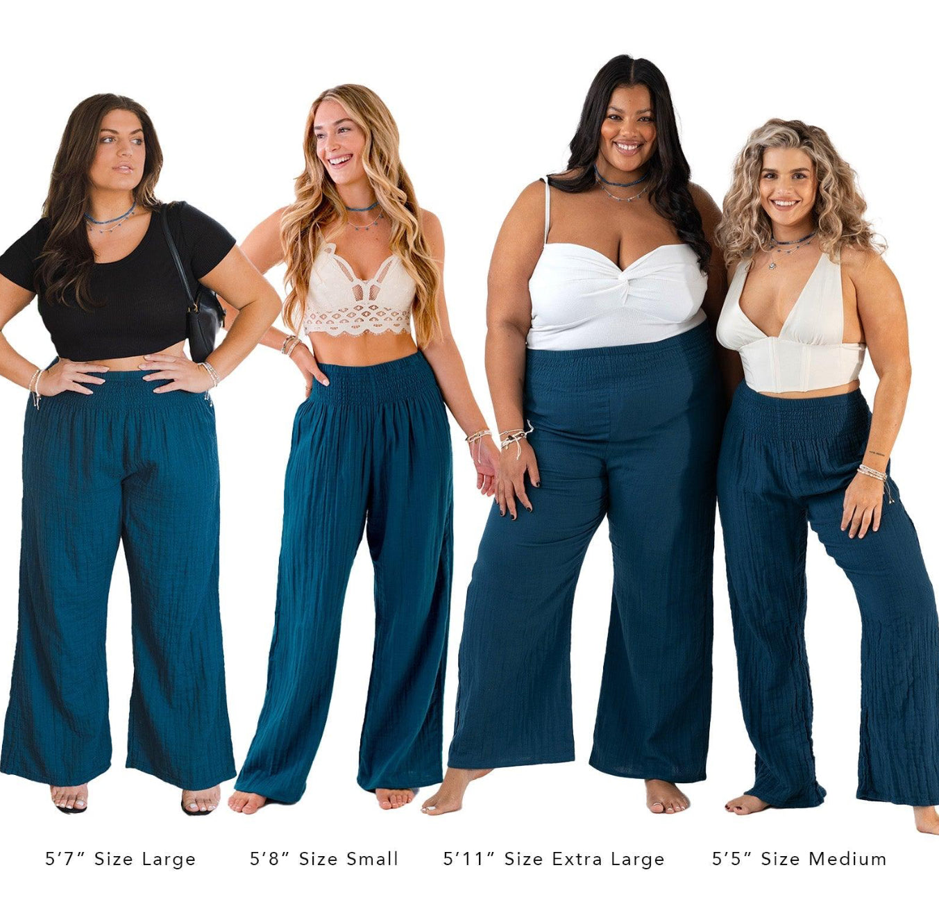 PACIFIC WIDE LEG COTTON PANT