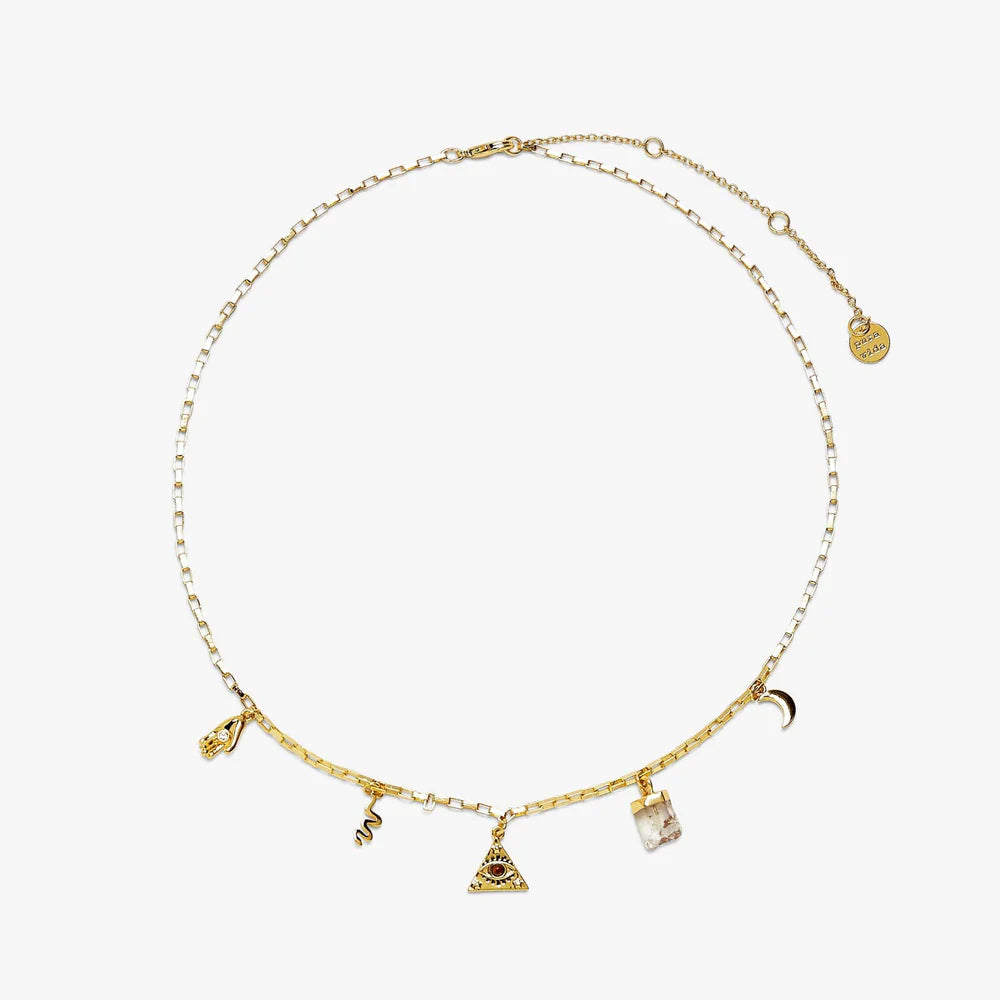 Mystic Mixed Charms Choker