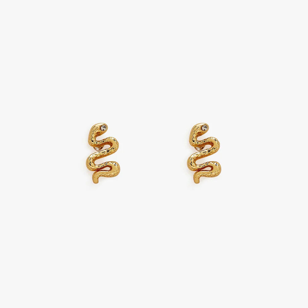 Snake Stud Earrings