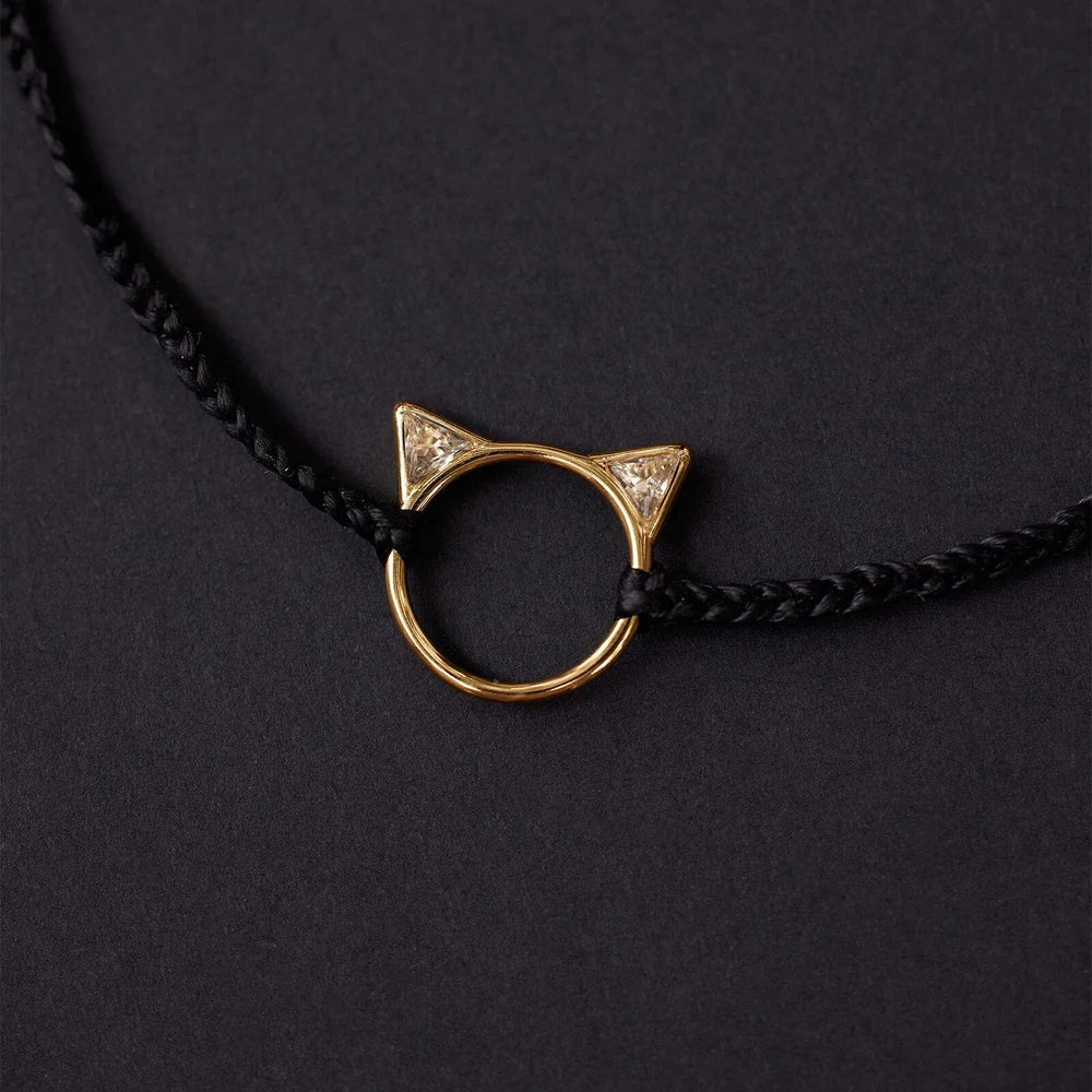 Cat Charm Bracelet