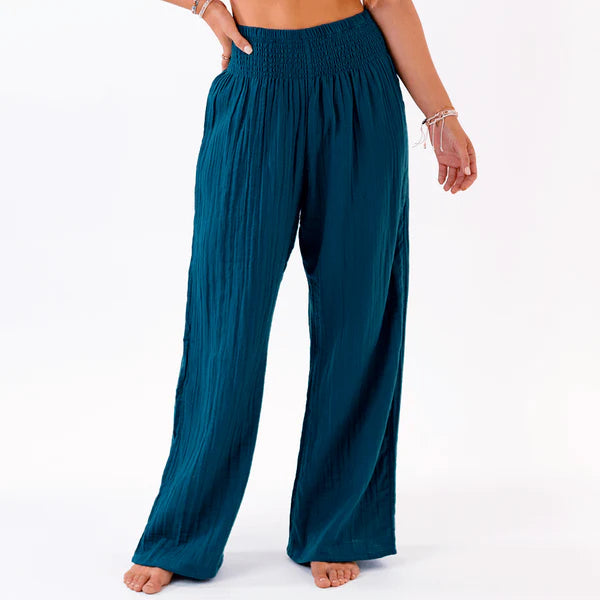 PACIFIC WIDE LEG COTTON PANT