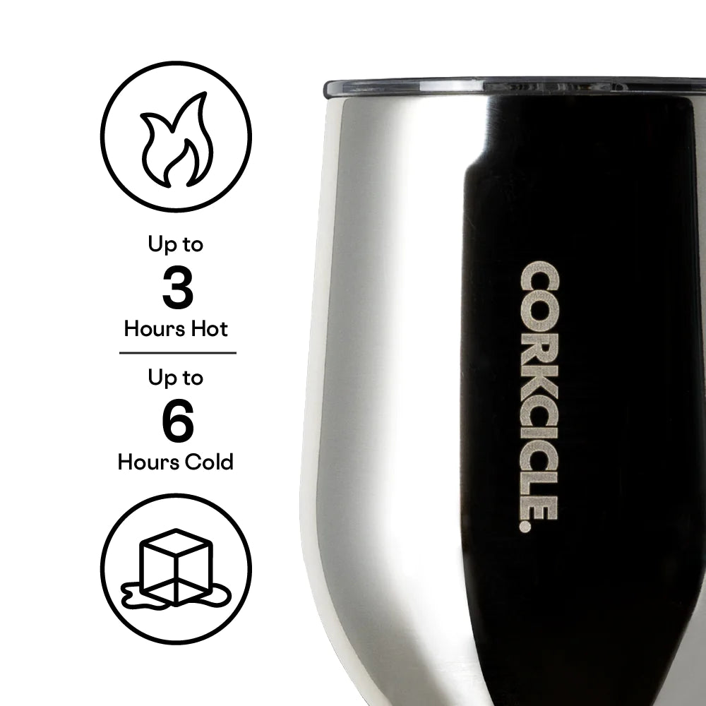 Metallic Stemless 12oz