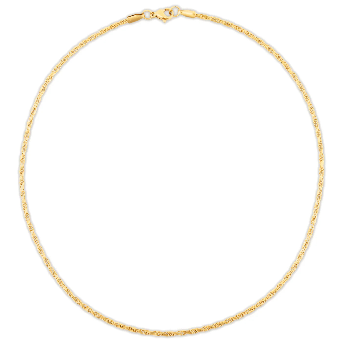 Calla Flat Rope Necklace