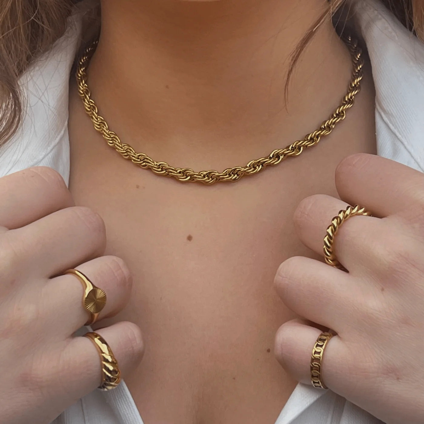 Luka Rope Chain Bracelet
