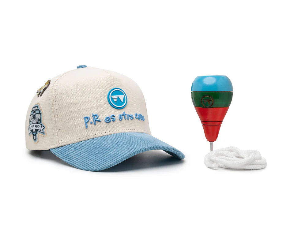 P.R es otra cosa (Trompo Olympics PR) wood brand