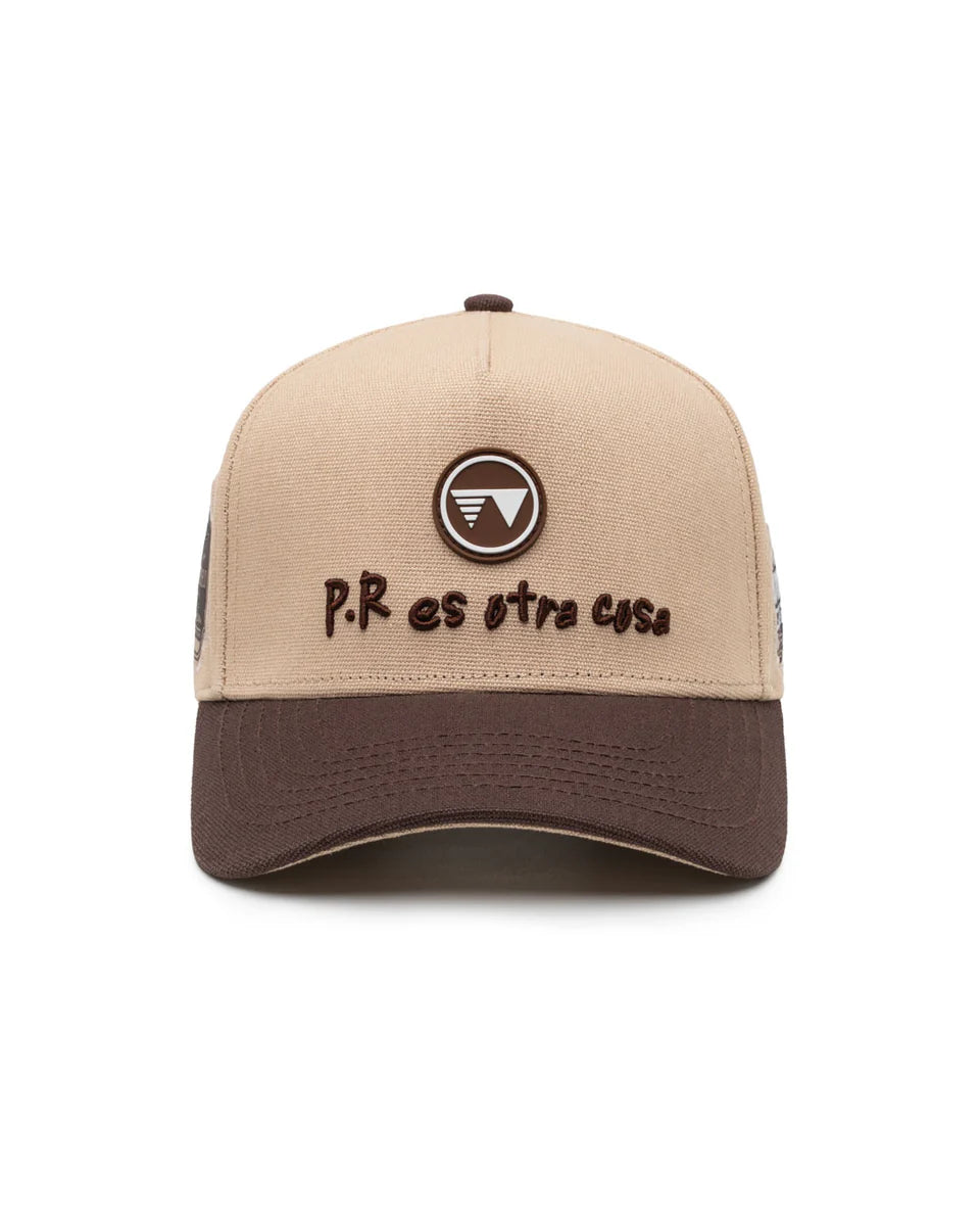 P.R es otra cosa (Pitorro de Coco) wood brand