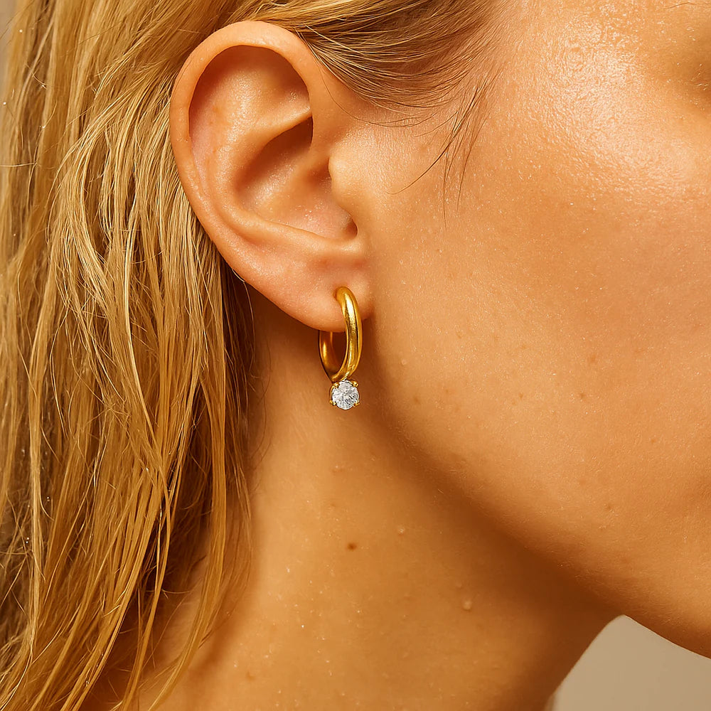 Malika Mini Hoop Earrings
