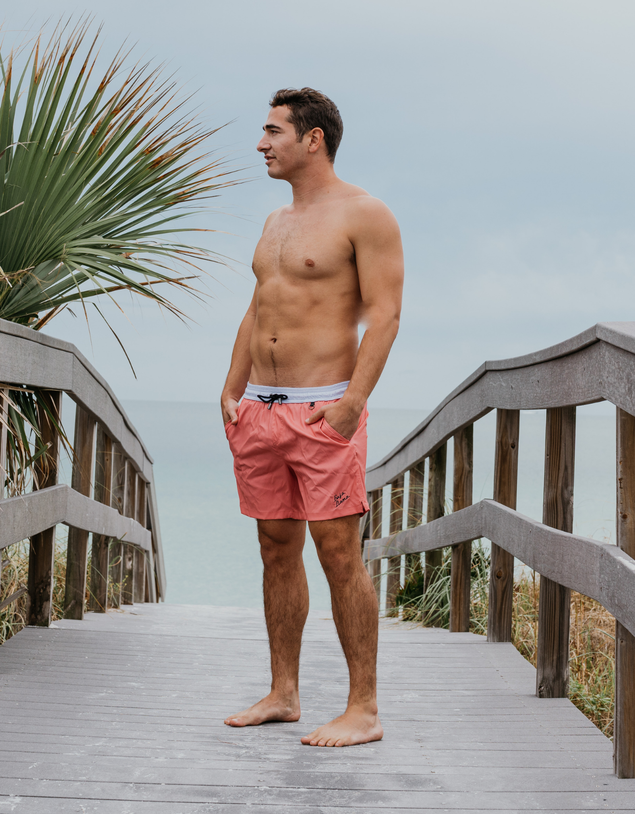 Salmon Companion Stretch Swimsuit