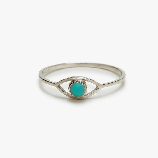 Gemstone Eye Ring