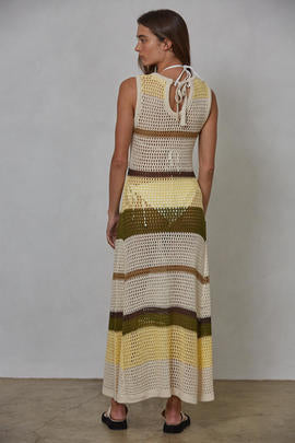 Roemi Striped Maxi Dress