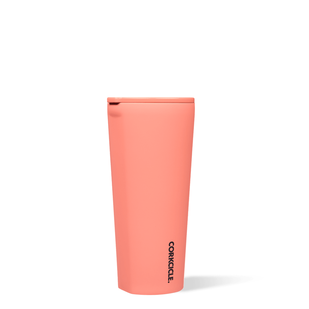 Neon Lights Coral Tumbler 24Oz