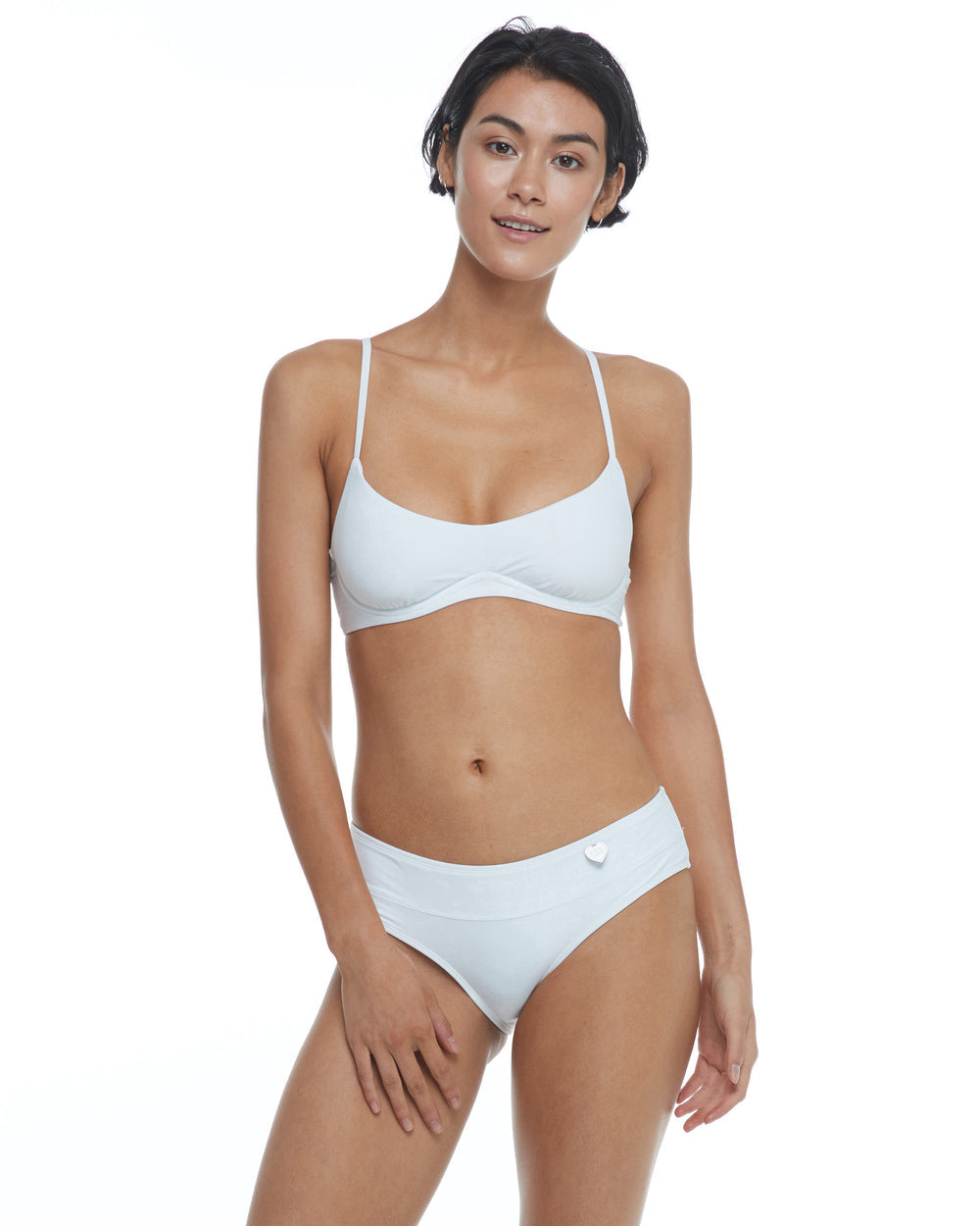 Smoothies Palmer Underwire Bikini Top - Snow