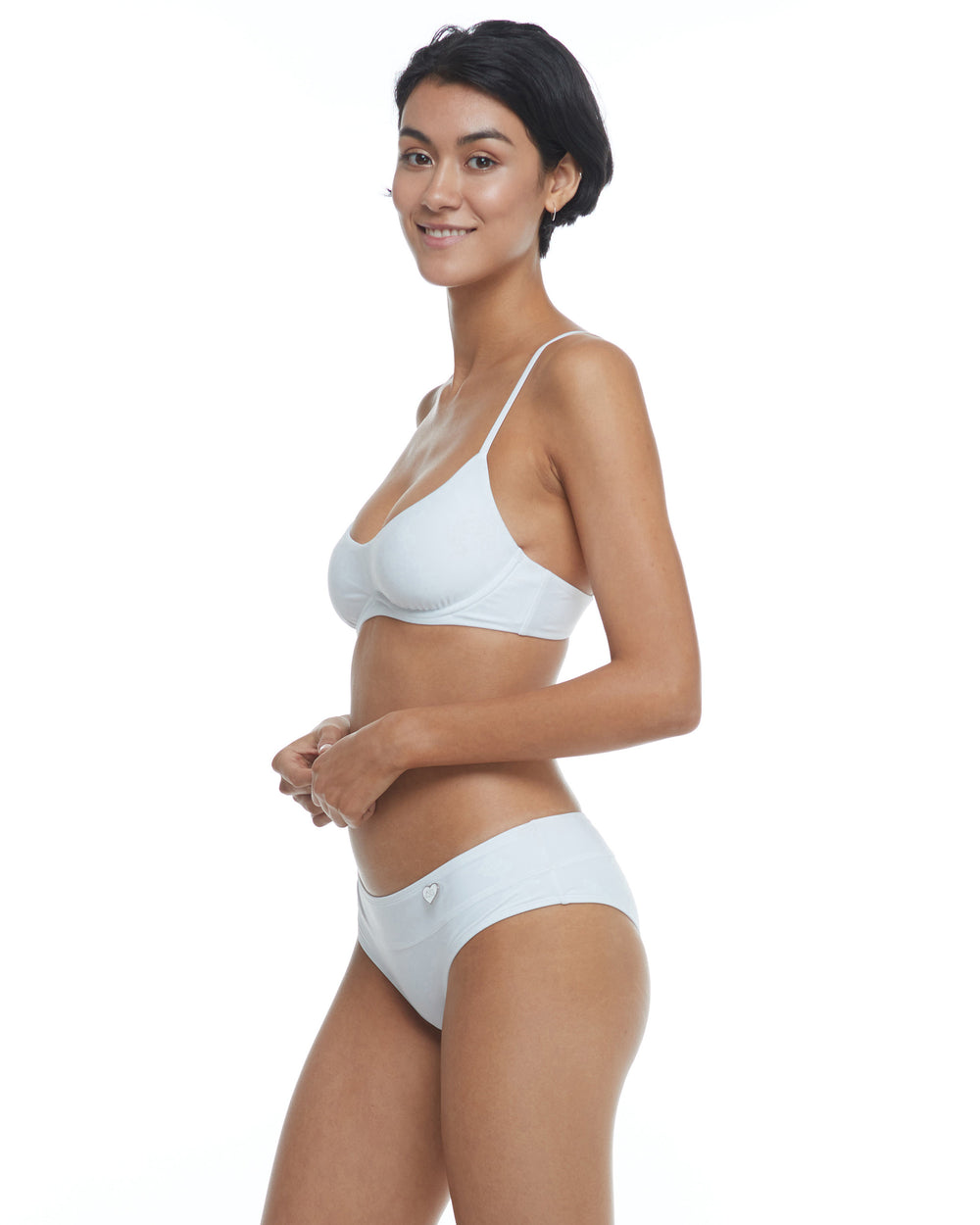 Smoothies Palmer Underwire Bikini Top - Snow