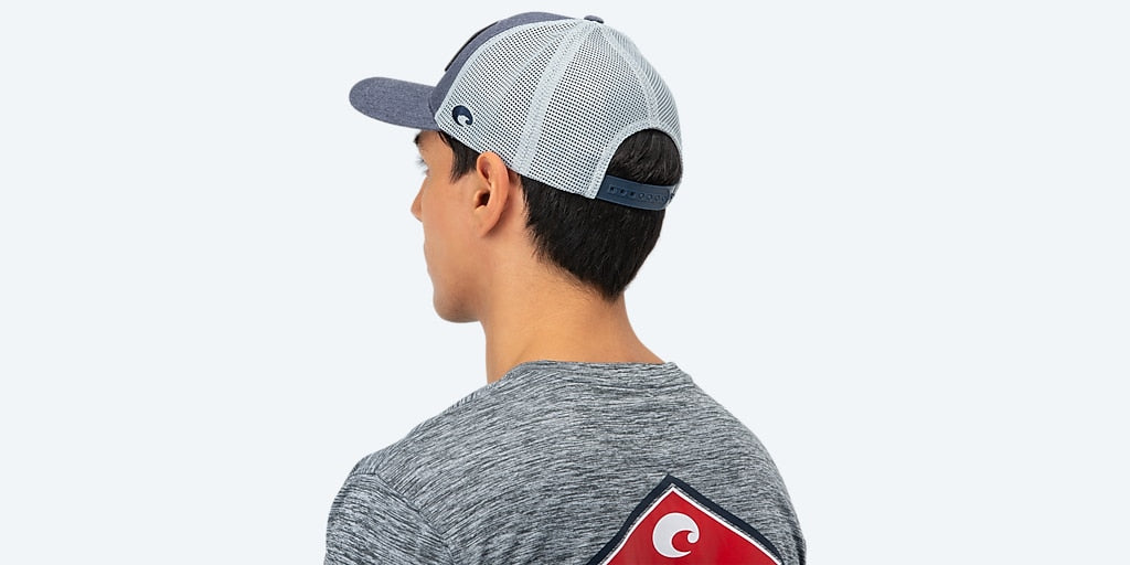 Costa Xl Fit Trucker Patch Tuna