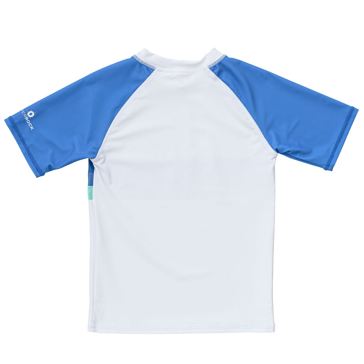 Shark Stripe Ss Rash Top