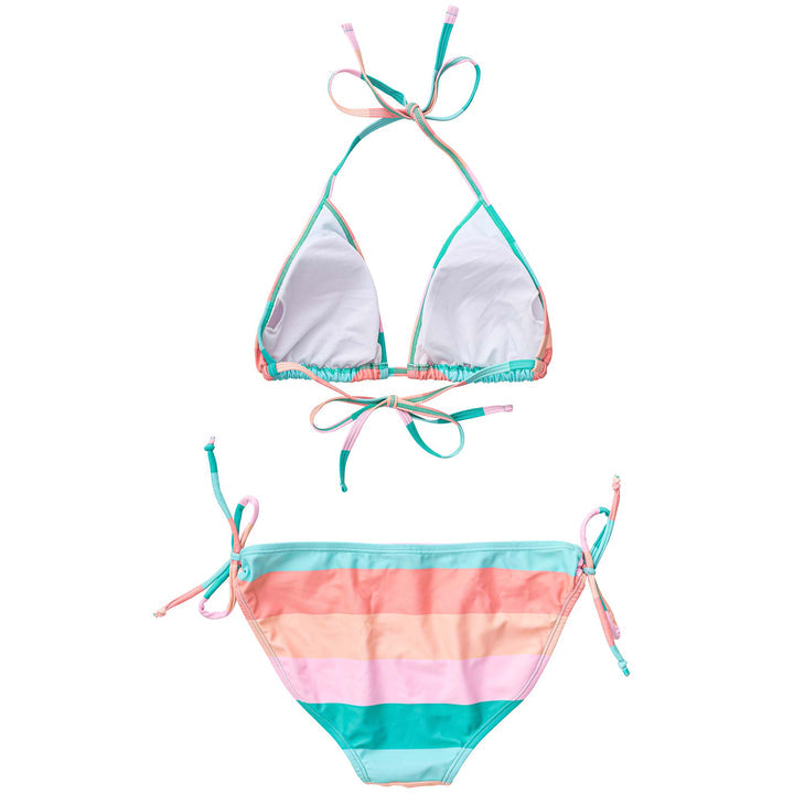 Sunset Stripe Triangle Bikini