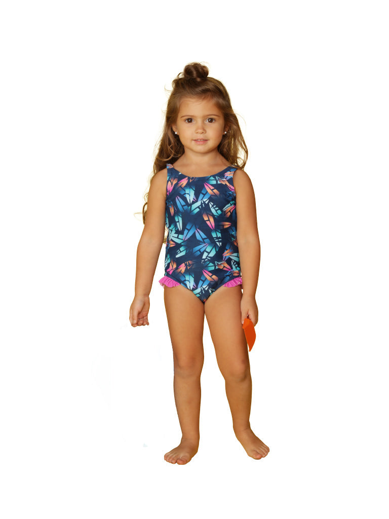 Side Ruffle One Piece