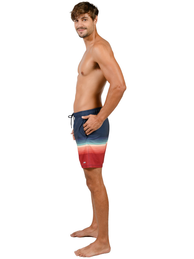 Men's 4-Way Stretch Shorts W/Full Boxer
