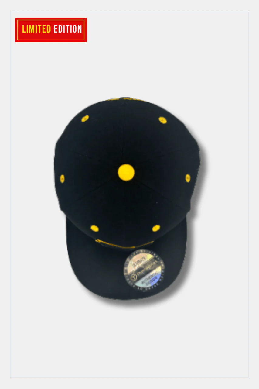 Puerto Rico Hat - Black 5D Embroidered Snapback With Patches Tainowears
