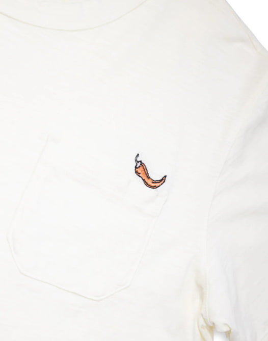 Chili Today Pima-Slub Pocket Tee