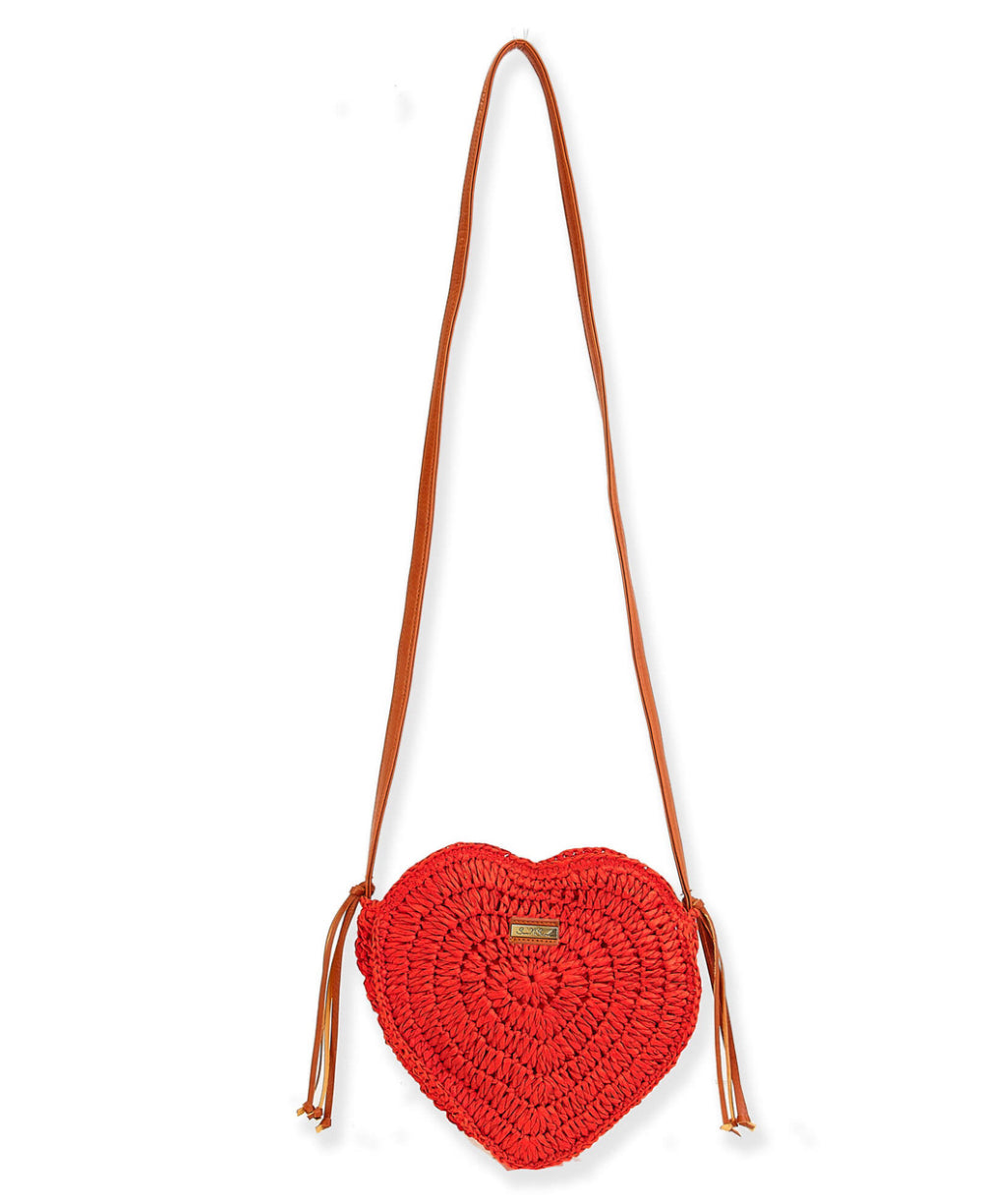 Love Heart Crochet Bag