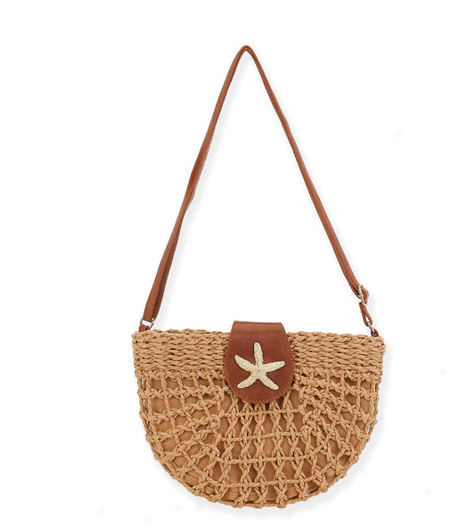 Sea Star Crochet Bag