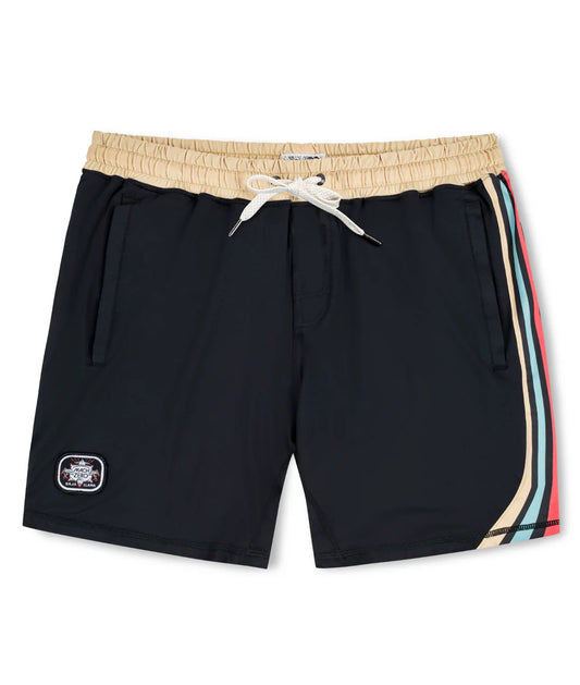 Retro Black Mach Zero Lounge Shorts