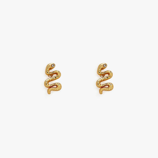Snake Stud Earrings