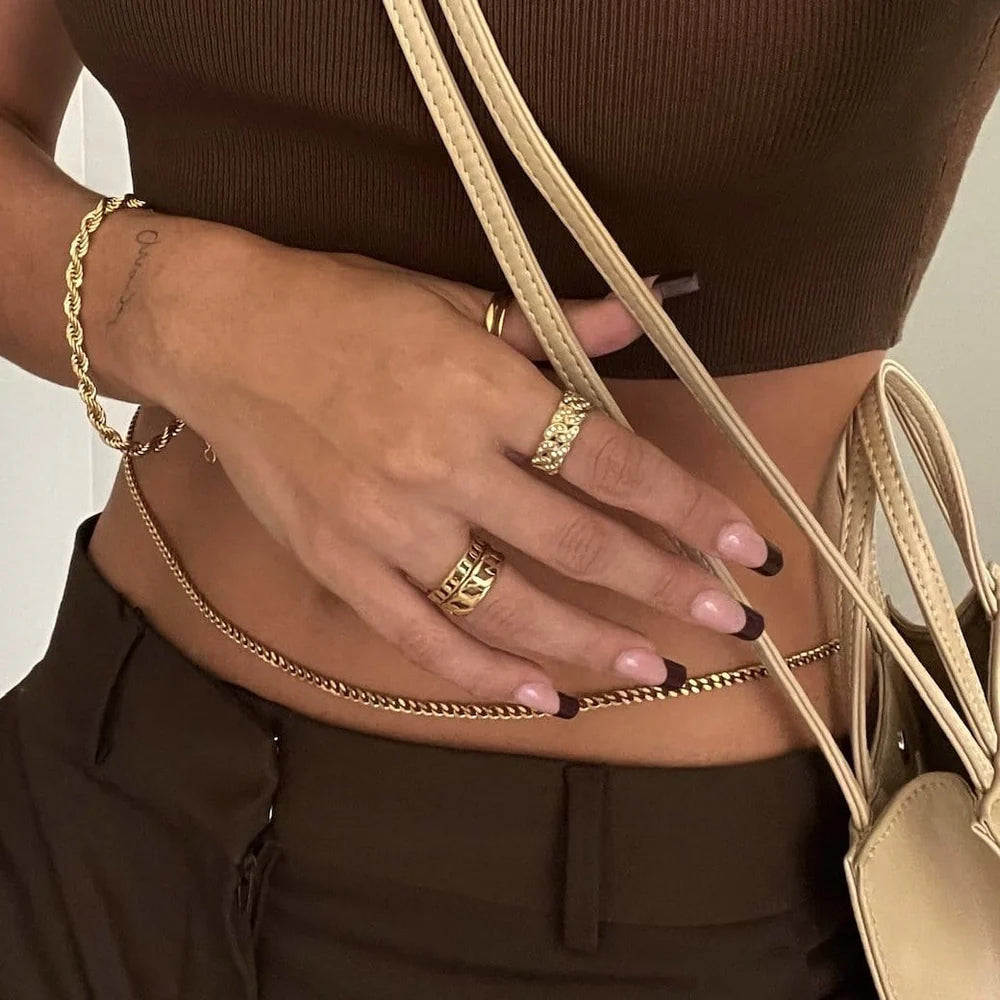 Demi Cuban Waist Chain