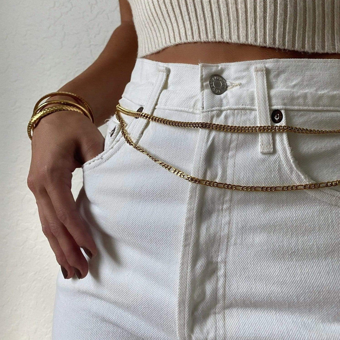 Demi Cuban Waist Chain