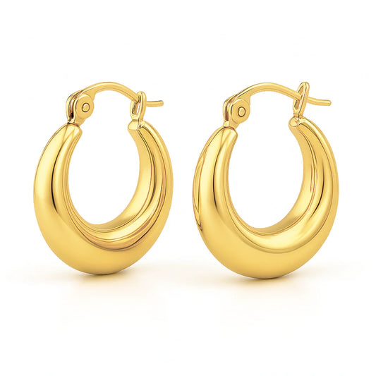 Anastasia Huggie Hoop Earrings