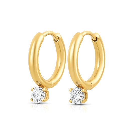 Malika Mini Hoop Earrings