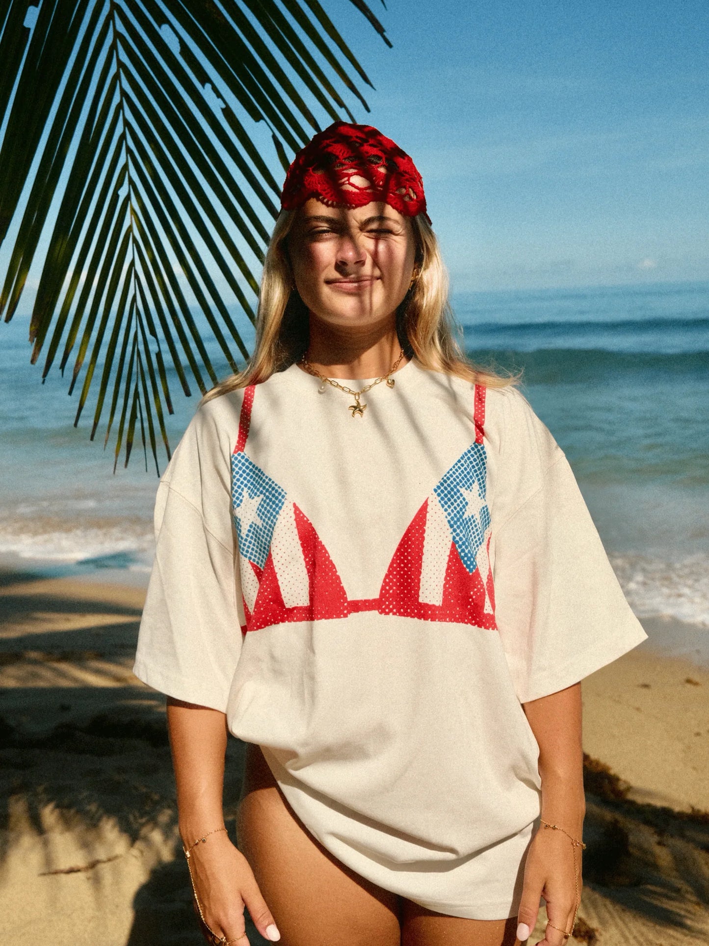 PR Oversized Bikini Tee