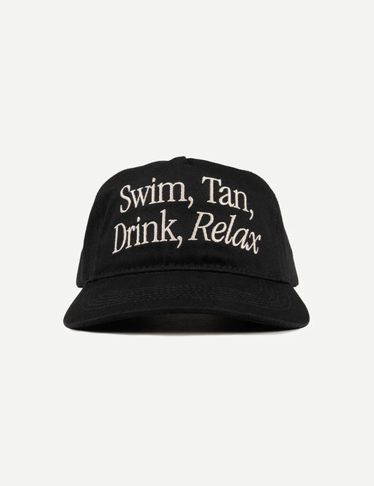 Swim, Tan, Drink, Relax