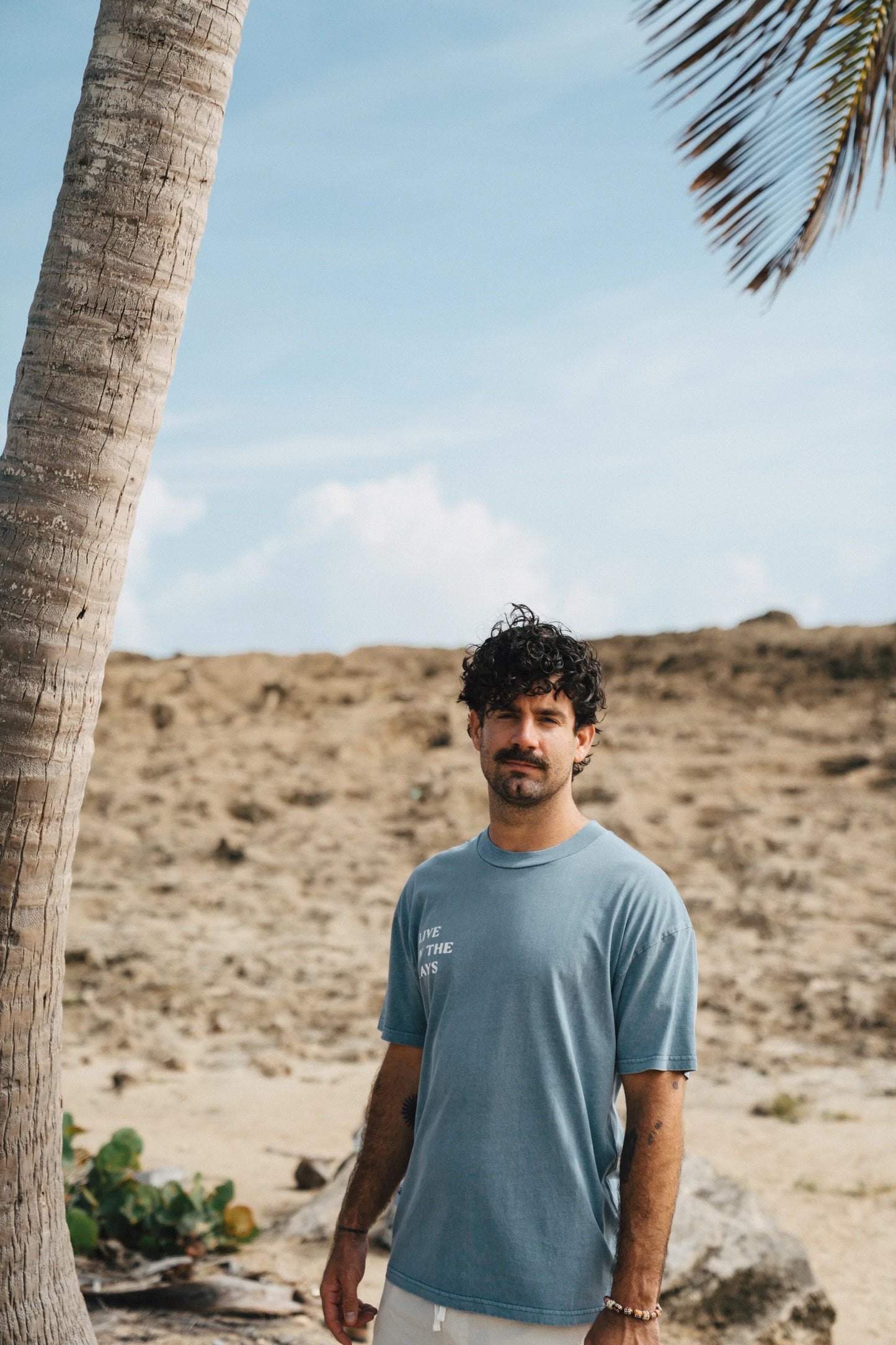 Live in the Rays Tee