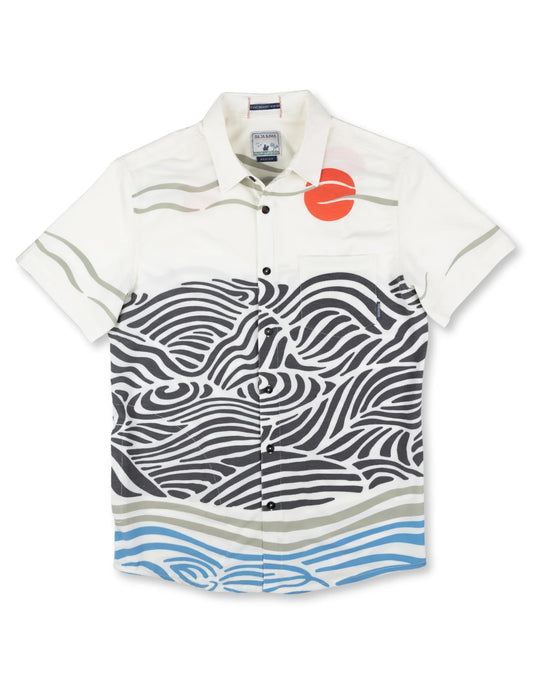 Red Sun Over Black Hills -Vagabond Button Up