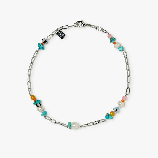 Sweet Melody Chain & Bead Anklet