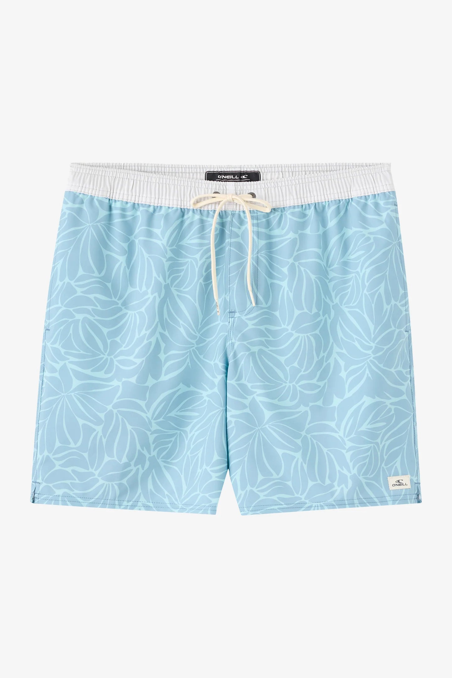 Hermosa Elastic Waist Lined 17" Swim Trunks