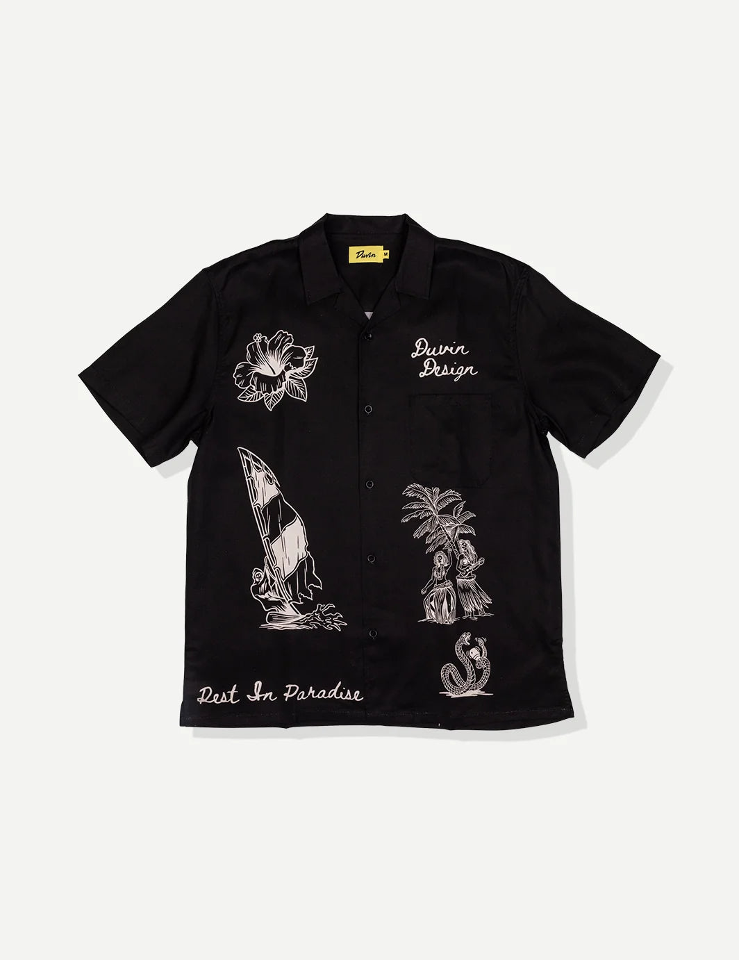 Rest in Paradise Button Up
