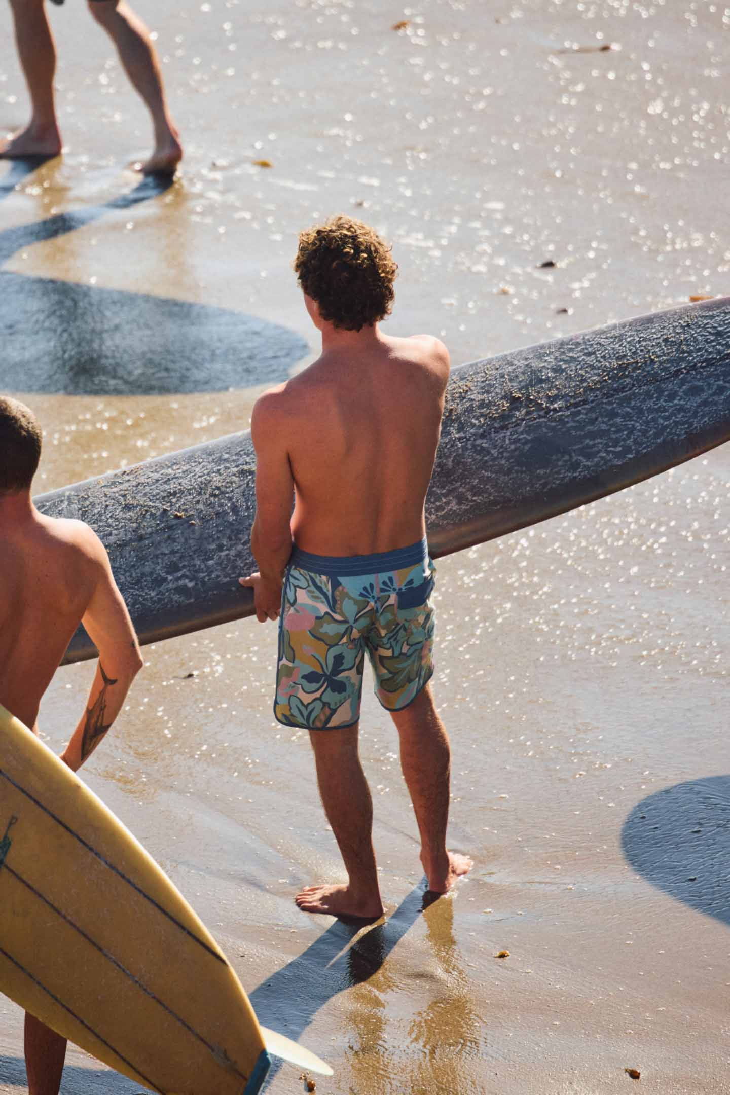 OG Print Scallop Boardshort