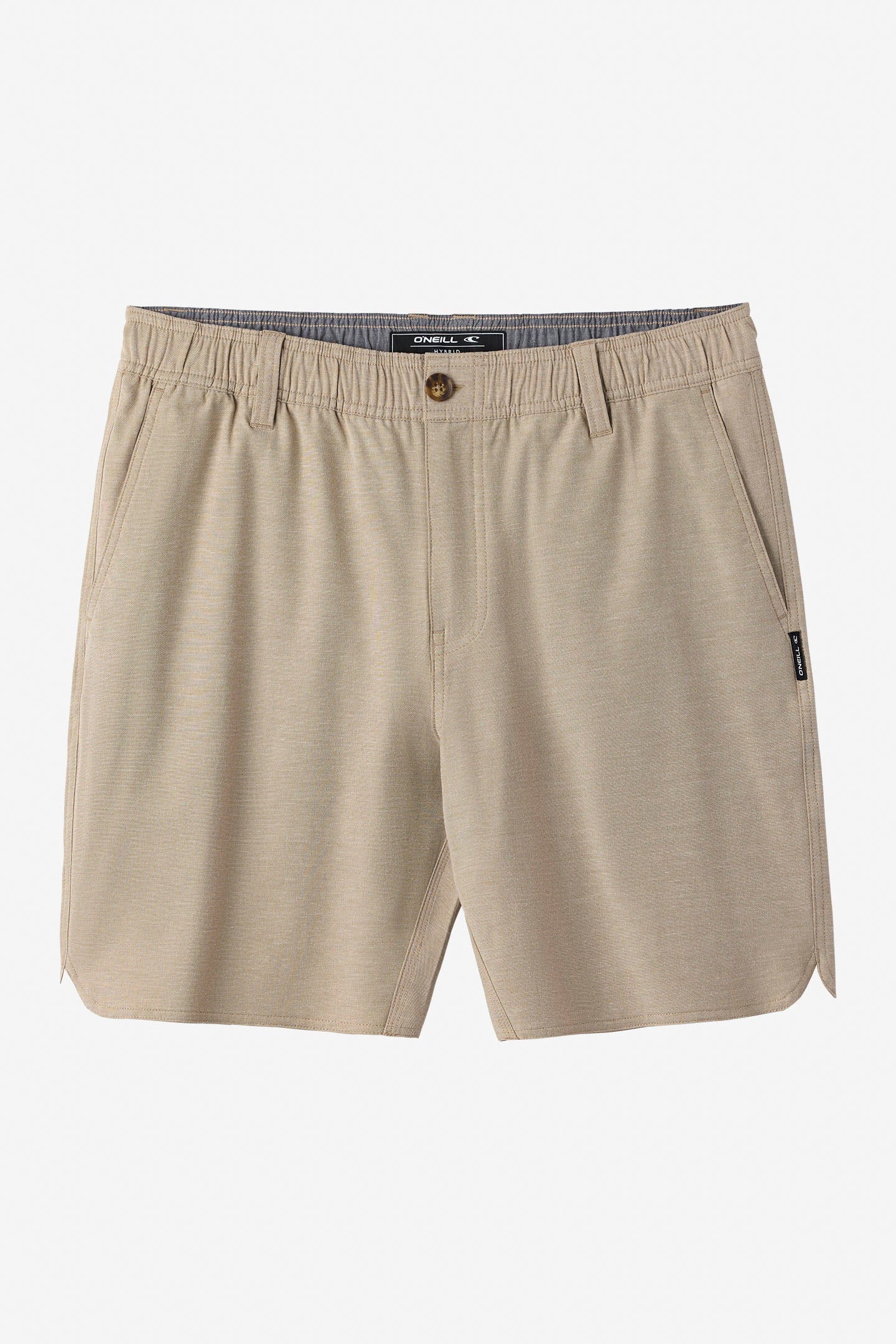 Reserve LIght Check Scallop 18" Hybrid Shorts