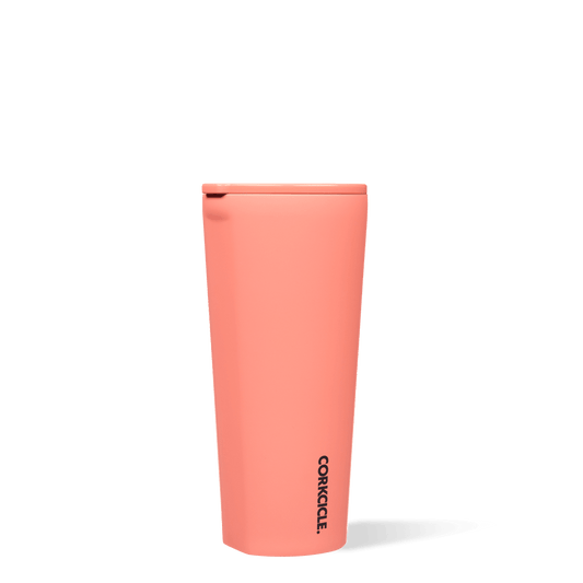 Neon Lights Coral Tumbler 24Oz