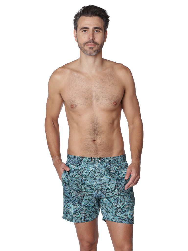 Men's Stretch Short W/Full Boxer