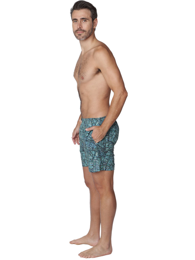 Men's Stretch Short W/Full Boxer