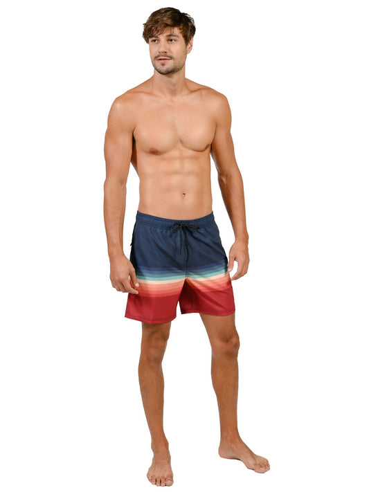 Men's 4-Way Stretch Shorts W/Full Boxer
